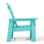 Chaise Adirondack d'extérieur en poly Laguna pour enfants avec table d'appoint-108401384