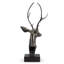 Buste de cerf sur la base