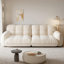 White 100% Polyester Modular Sofa cushion Loveseat-738208698