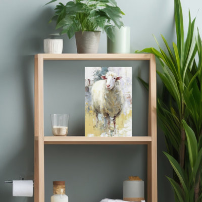 Soft Wool Abstract Contemporary Landscape Nature Wall Art