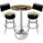 Arzilla 2 - Person Pedestal Dining Set