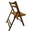 Solid Wood Folding Chair  4 Pieces  - And Appealing In Honey  4  Tone For Multiple Purposes