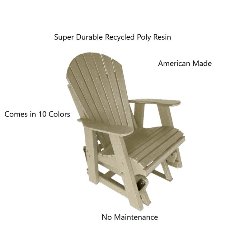 Fauteuil oscillant Phat Tommy Ultimate Campfire, Taupe