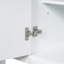 Meuble-lavabo élégant avec lavabo, tiroirs et armoire pour un décor de salle de bain fonctionnel et élégant.-298051036
