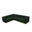 Canapé modulaire en velours de gauche Iasha-70470836-70470838