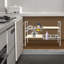 Organisateur sous l'évier de cuisine, tablette de rangement sous l'armoire-133590482