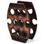 Cecily Wine Bottle Rack in Brown