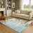 Premium Machine Washable Dockside AMF1821 Stag and Doe Christmas Rug-219368676