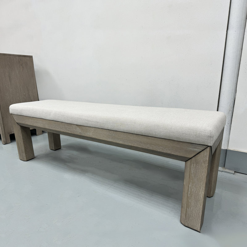 Banc rembourré en mousse Cahuilla