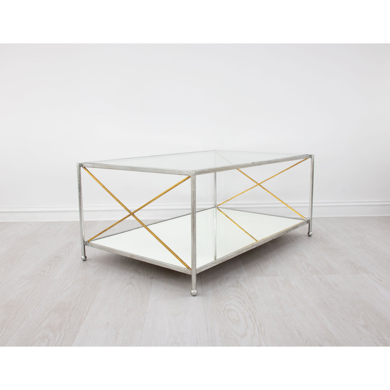 Iris Coffee Table, Silver