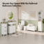 Holbrook White Bathroom Storage Box
