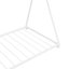 Lit plateforme simple en métal avec structure triangulaire-114246898