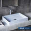 Lavabo de salle de bain rectangulaire 23-5 / 8 po x 17-3 / 4 po Karran Sternhagen SQS500-102145194