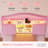 Bed Frame With 4 Drawers & Storage Headboard, Led Lights,charging Station,metal Slats, Princess Velvet Upholstered Platform Bed,no Box Spring Needed, Noise Free-203265826-203265852