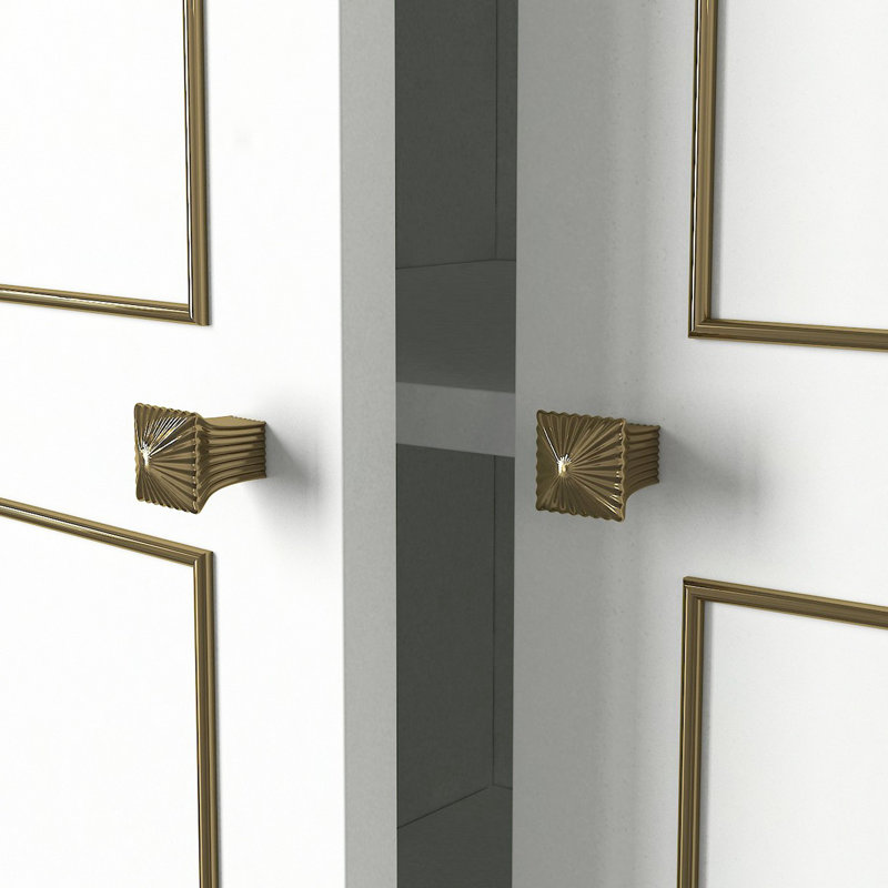 Bradt 4 Door Manufactured Wood Wardrobe