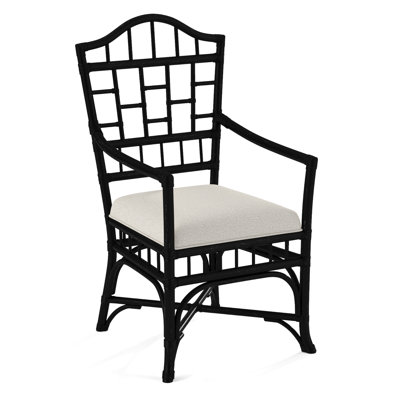 Chippendale Upholstered Arm Chair