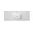 47.2" Solid Surface Resin Streamline Vanity Top