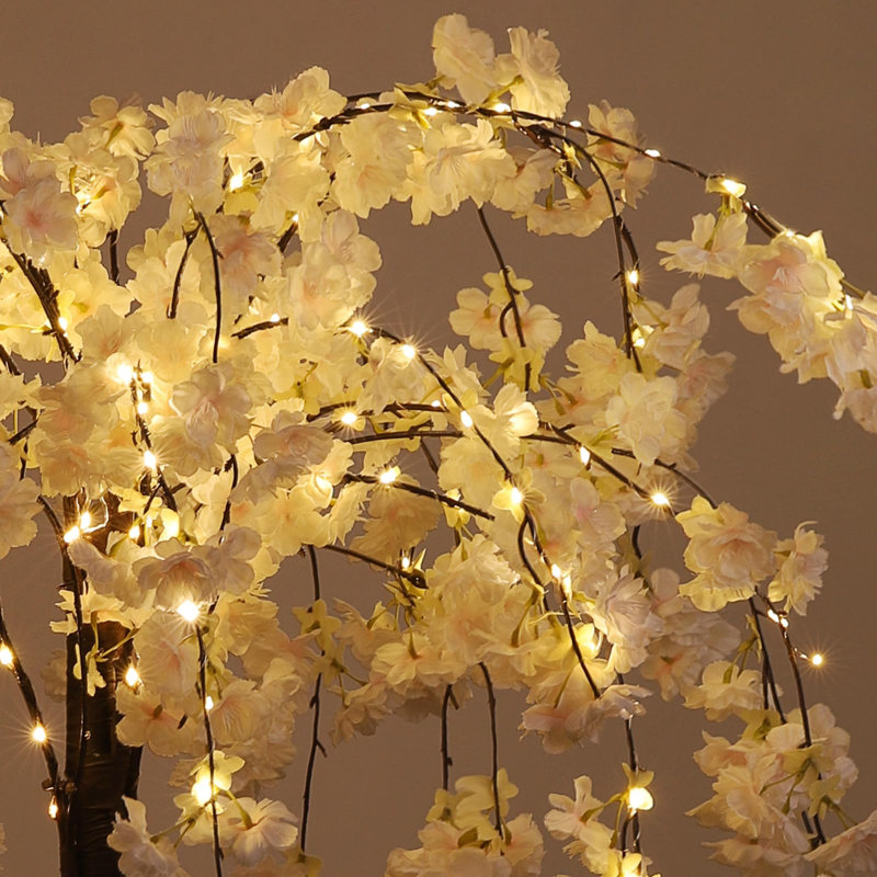 Lighted Cherry Blossom Tree