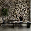 Papier peint abstrait labyrinthe en spirale-872588520-872588517