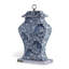 Siberian Tiger Blue 20" Porcelain Jar