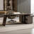 Coffee Rectangular Manufactured Wood  desk-805820244