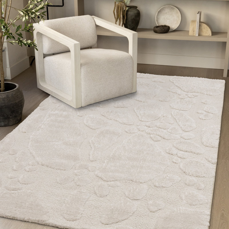 Tapis en polyester Gorecke, Rectangle 5 pi 3 po x 7 pi 7 po