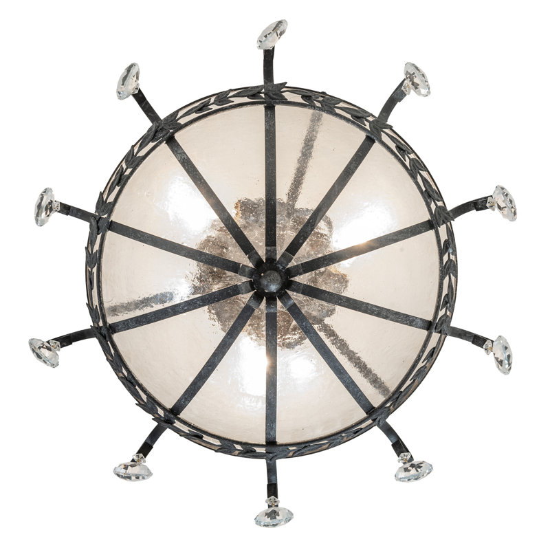 3 - Light Semi Flush Mount