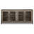 Solid Wood Sideboard Cabinet TV Console Grey Pine Wood
