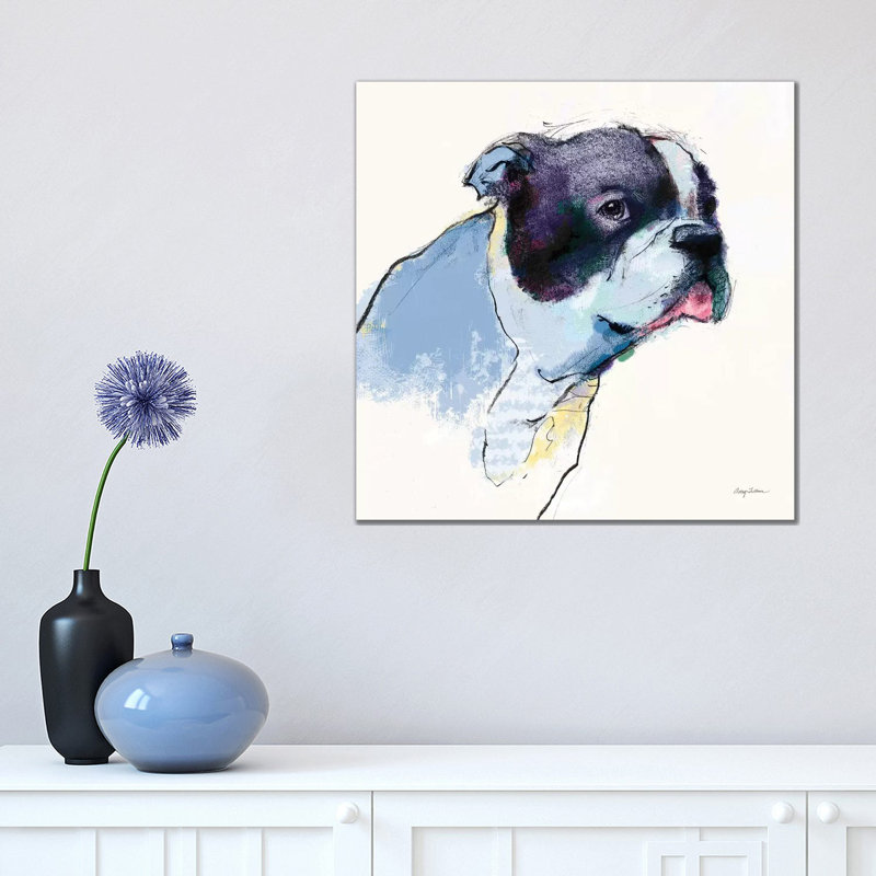 Jason Watercolor Pastel - Wrapped Canvas Print, 45.72cm H x 45.72cm W x 1.9cm D