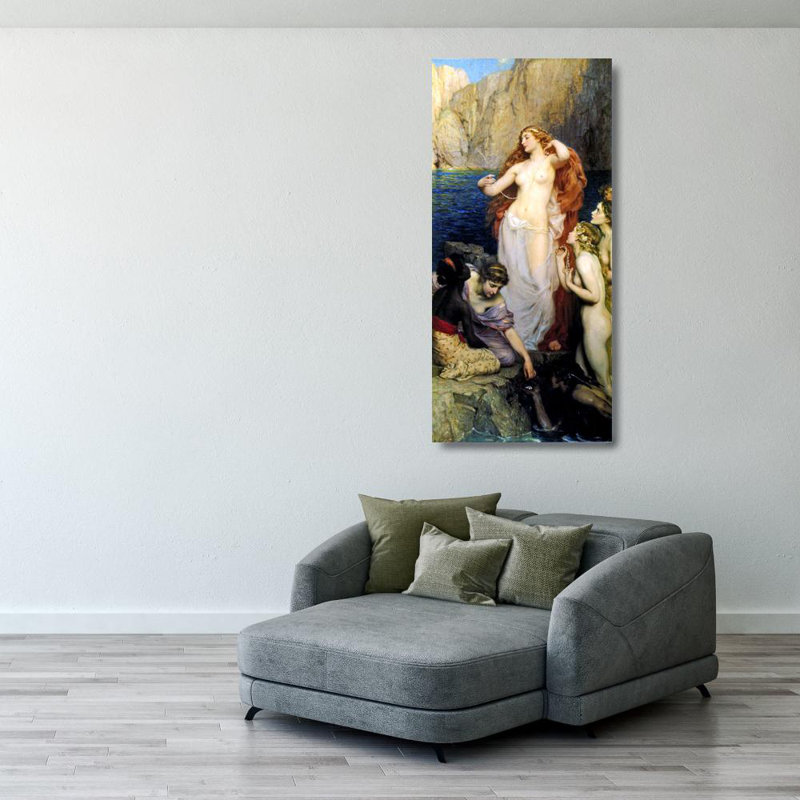 Les perles d'Aphrodite, H 40 po x l 19 po