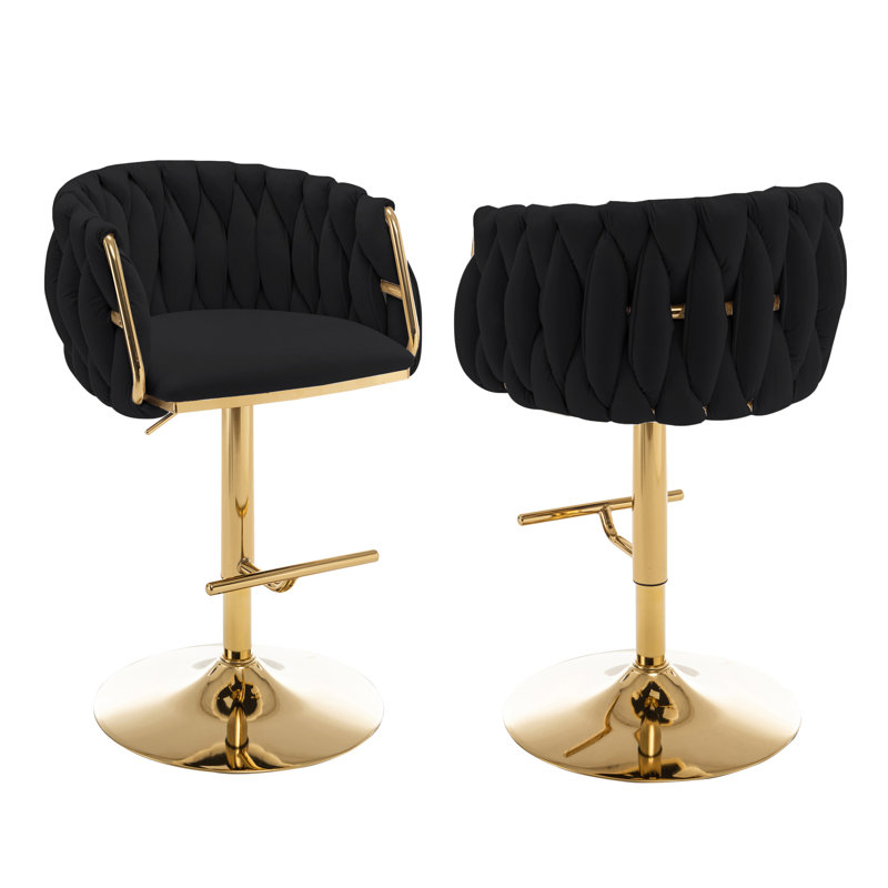 Tabouret Mager, Noir