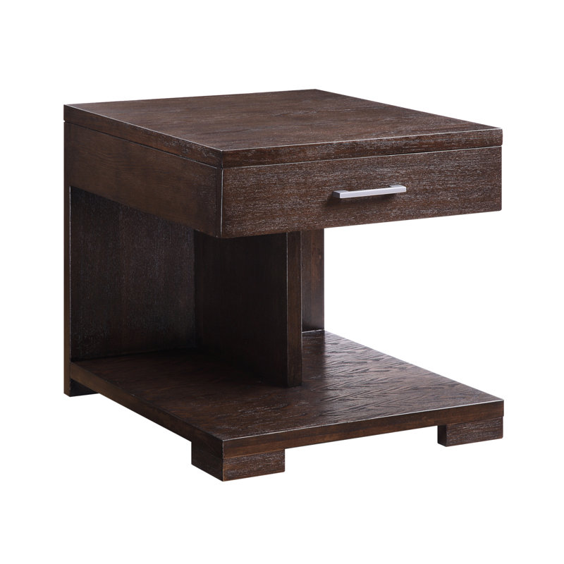 Table de bout ACME Niamey, noyer 84852