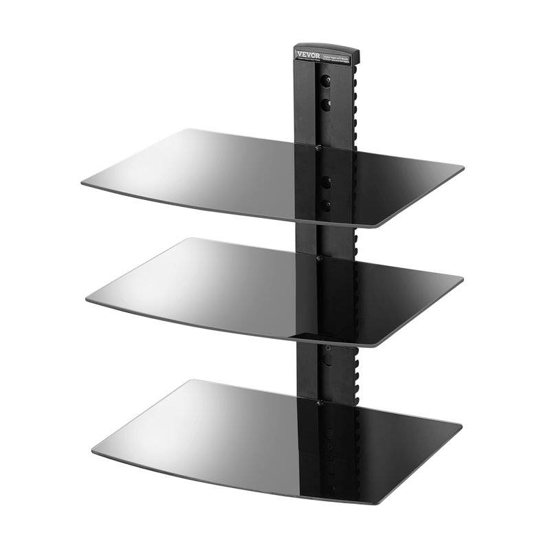Metal 5.1cm H Media Shelves
