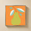 «Bright Pear» par Lanie Loreth - impression sur toile
