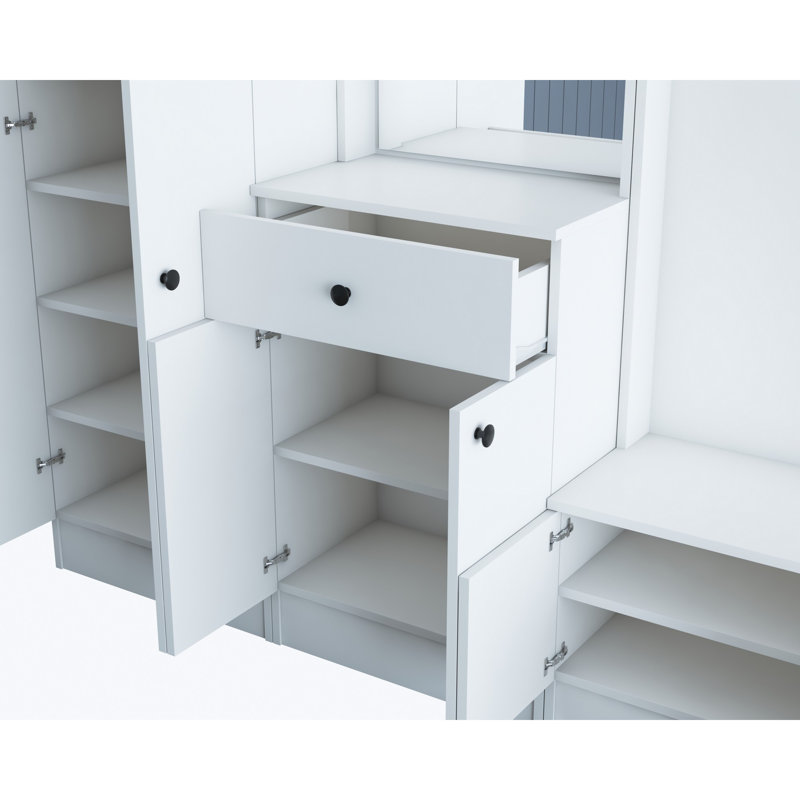 Addy Hallway Set with Storage Bench and Shoe Storage