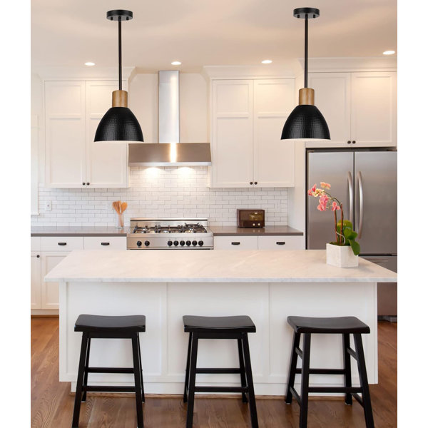 Breakwater Bay Alohilani 1 - Light Black Single Pendant | Wayfair