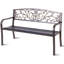 Kiser Stainless Steel Park Bench