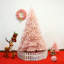 Arbre de Noël artificiel pin rose classique-1822198389