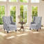 Manual Reclining Upholstered Wingback Armchair-1925596912