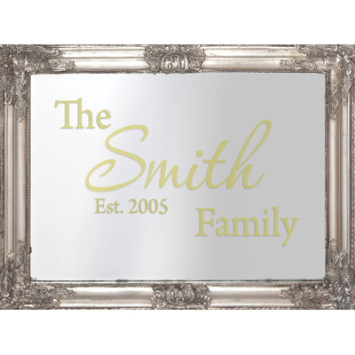 Text & Numbers Wall Decal