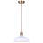 Paula 1 - Light Brass Single Pendant