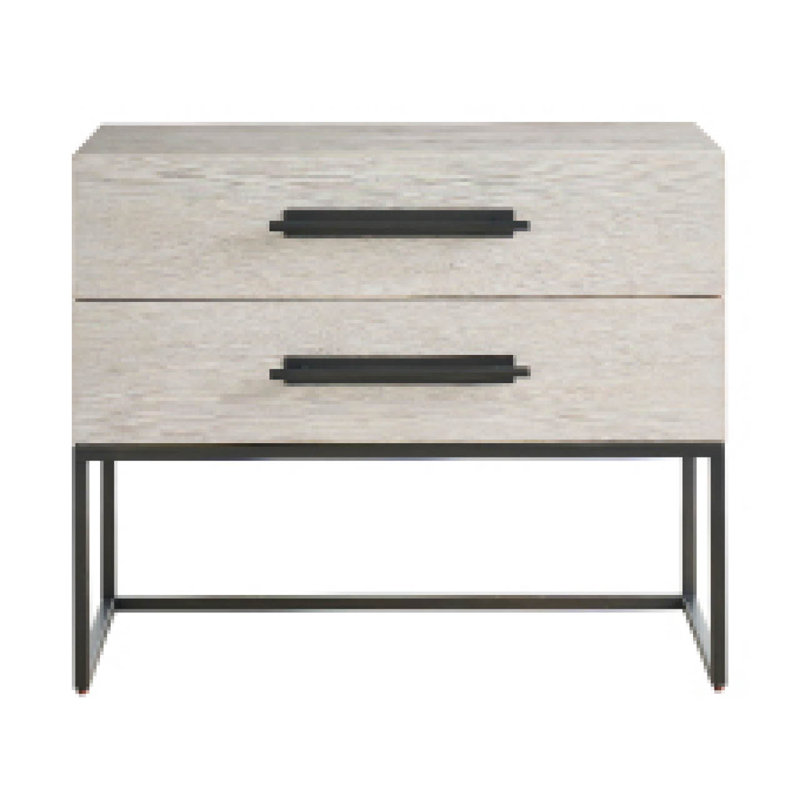 Baxley 34'' W Nightstand, Ivory