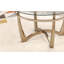 Table basse en verre transparent Orlando II (table basse seulement)