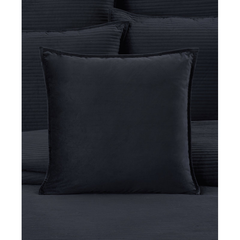Townsend 20" Square Decorative Throw Pillow Cover, Indigo