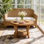 Solid Wood Four Leg Coffee Table with Storage