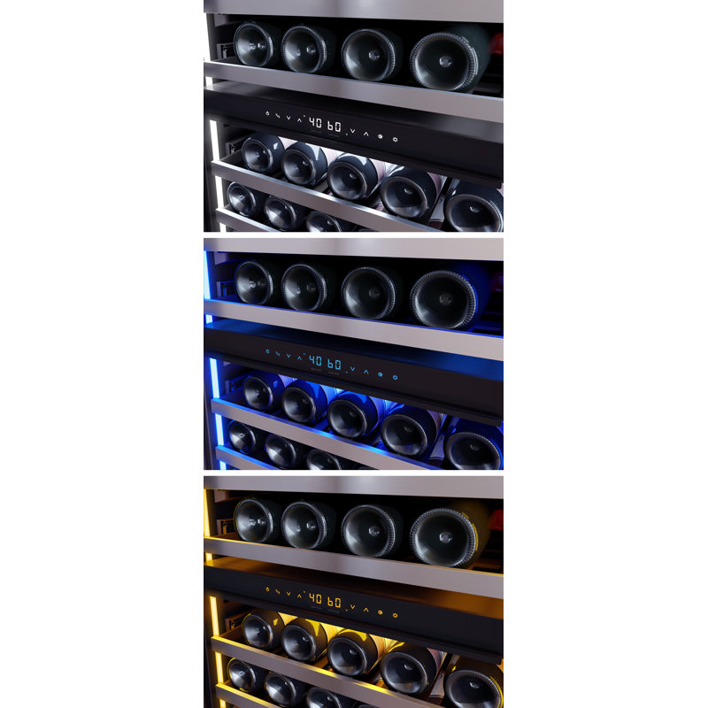 Zephyr Presrv 24 in. 132-Bottle Dual Zone Full Size Wine Cooler