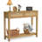 Rattan Console Table With 2 Drawers