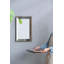 Miroir argent antique avec accents floraux-1575688991