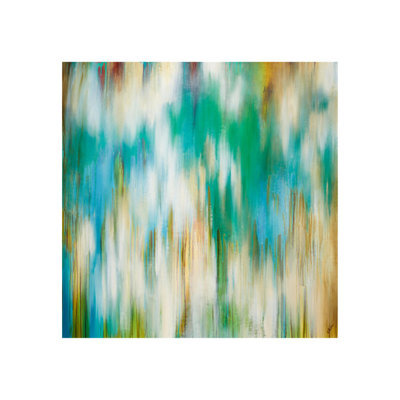 Aqua Prism Print by Rikki Drotar
