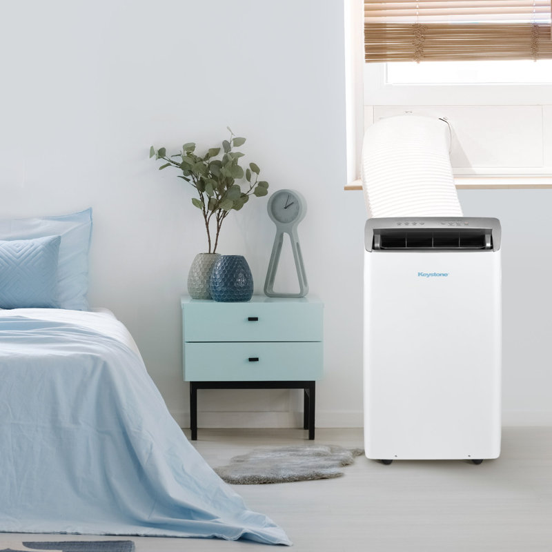 Climatiseur portatif Keystone 12 000 BTU ASHRAE / 10 000 BTU DOE avec télécommande, 10000